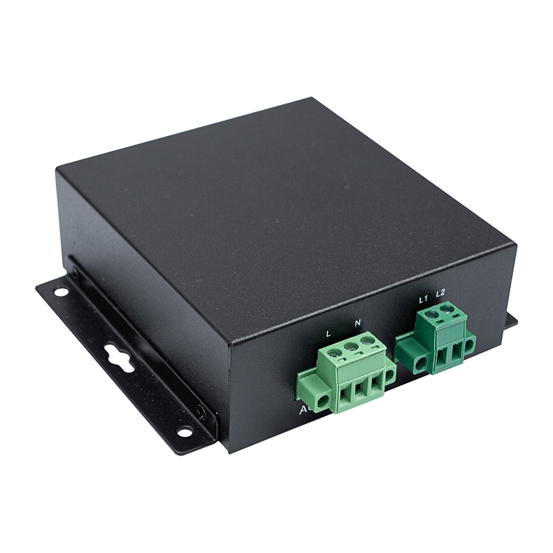 Single-Phase Dual-Port Broadband Powerline Transceiver