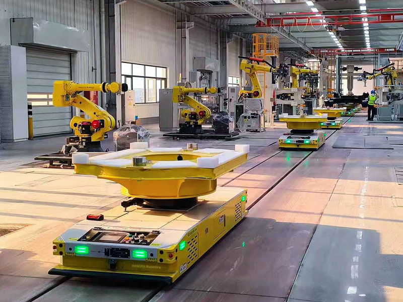 RGV guided rail vehicle